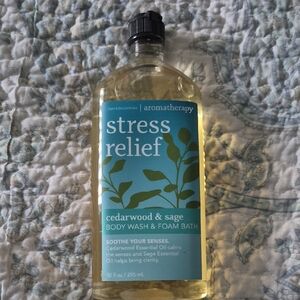 BBW Cedarwood And Sage Body Wash,  Bubble Bath,  New Unopened